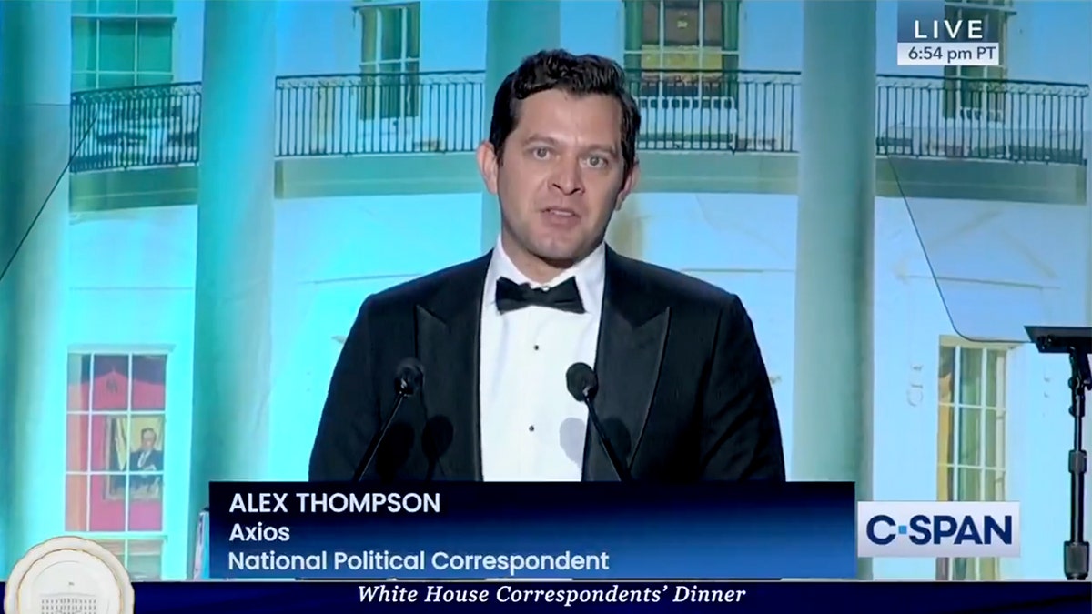 Alex Thompson at White House Correspondents' Dinner