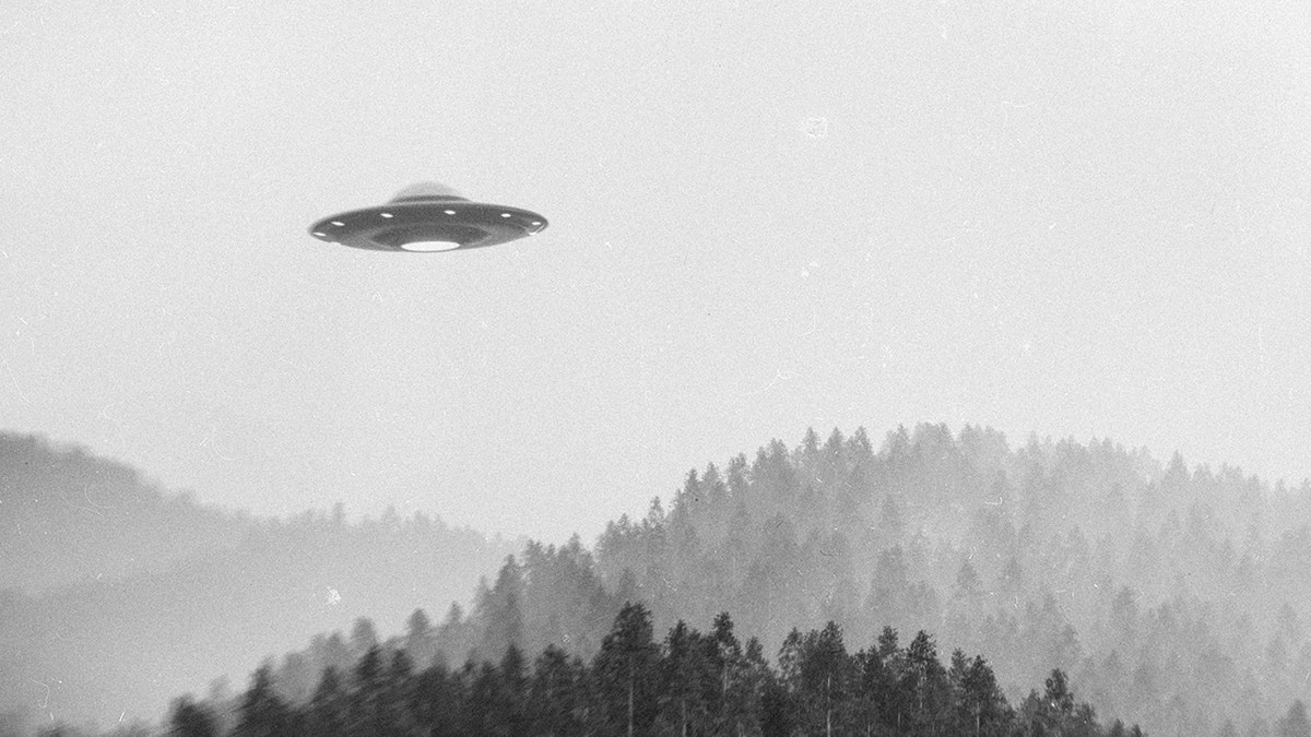 An alien spaceship