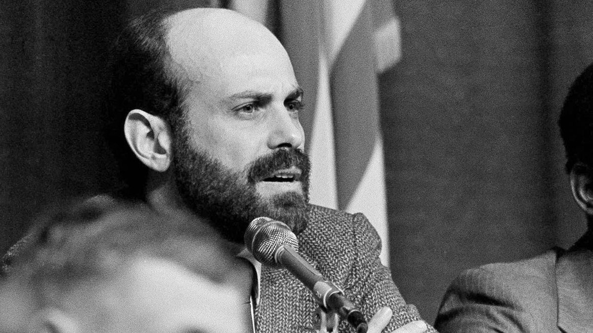 Iranian hostage after being released