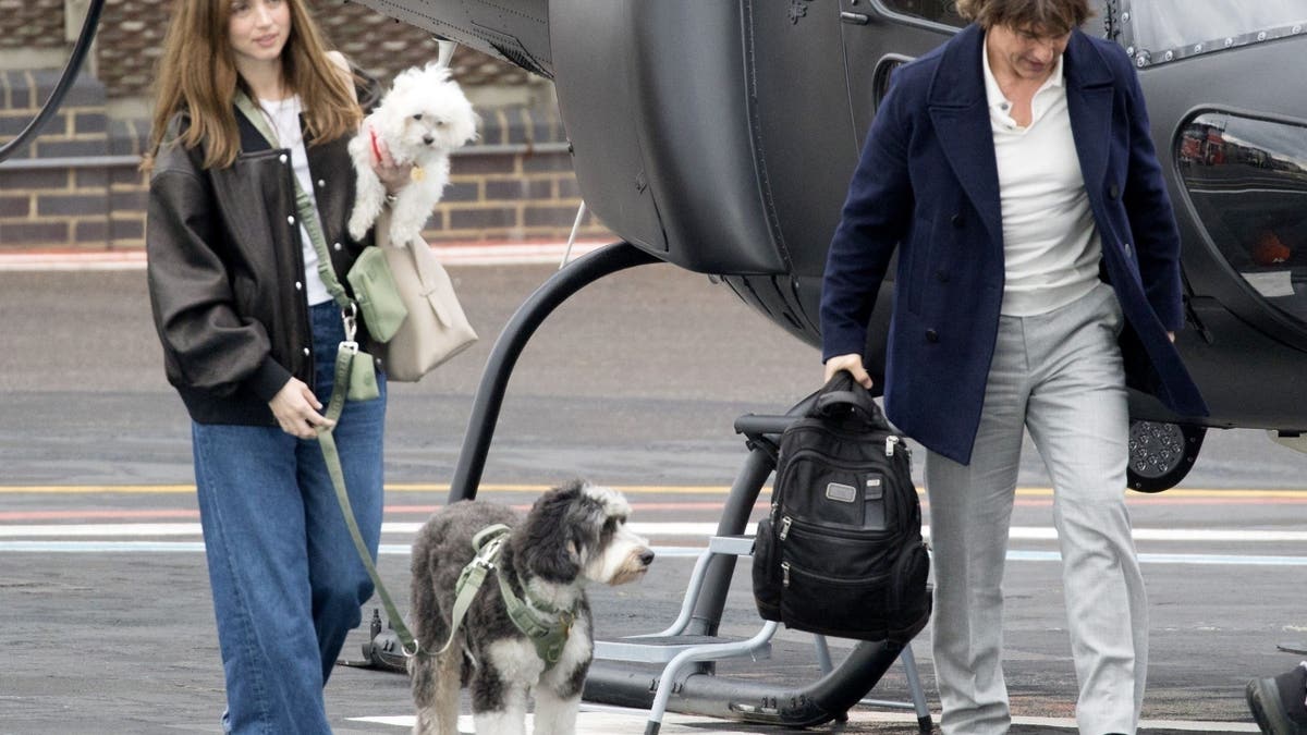 Ana de Armas, Tom Cruise spotted in London