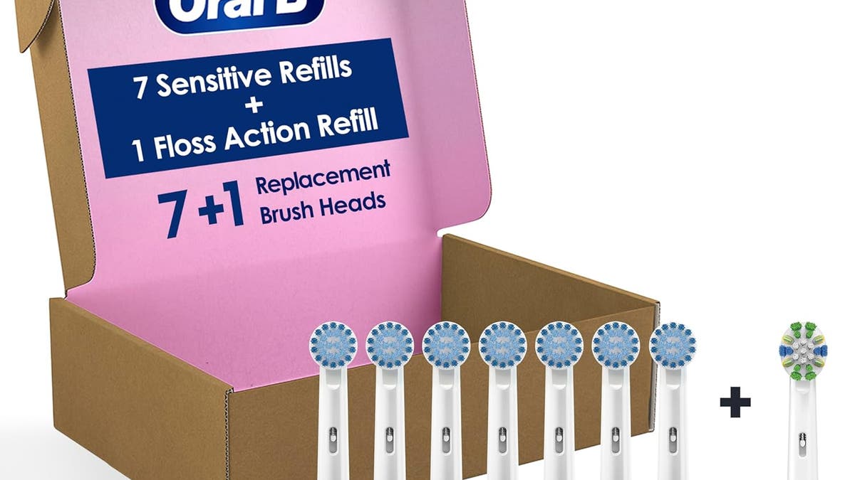 Stock up on replacement heads for Oral-B brushes.