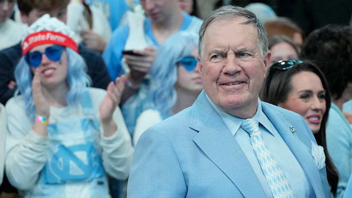 Bill Belichick astatine UNC game