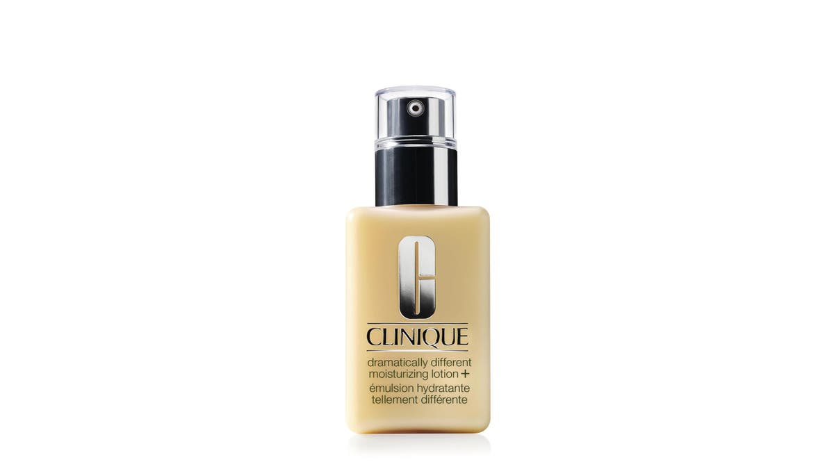 Clinique's fast-absorbing moisturizing lotion is lightweight and nongreasy.