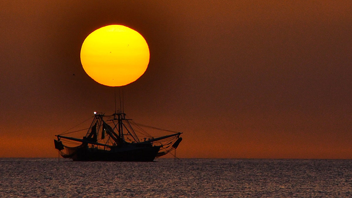A Florida shrimp boat