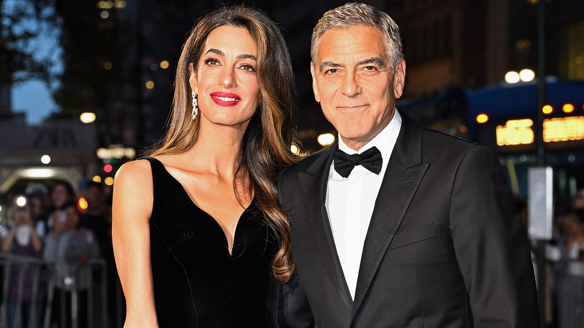 George Clooney and Amal Clooney at the Clooney Foundation For Justice's 2024 Albie Awards