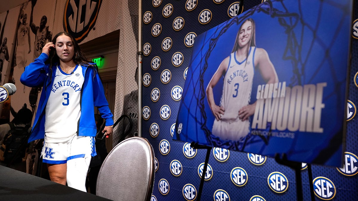 Georgia Amoore media day