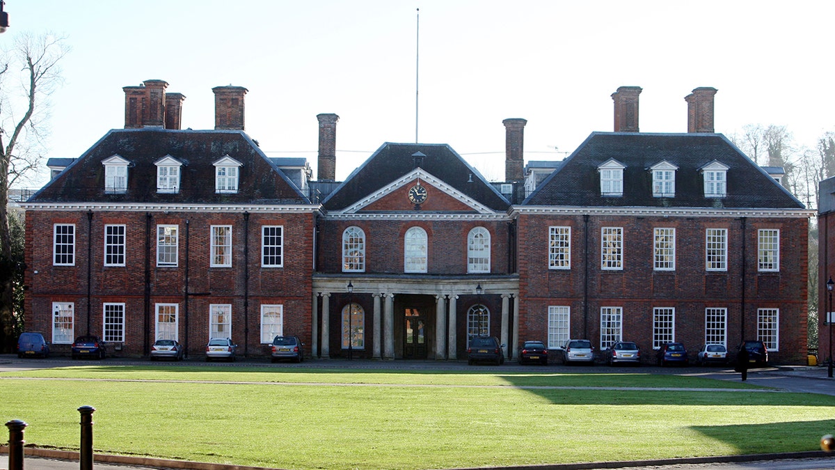 An aerial view of Marlborough College