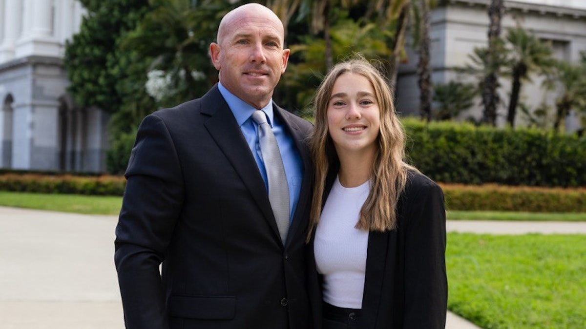 Ryan and Taylor Starling of Riverside, California.