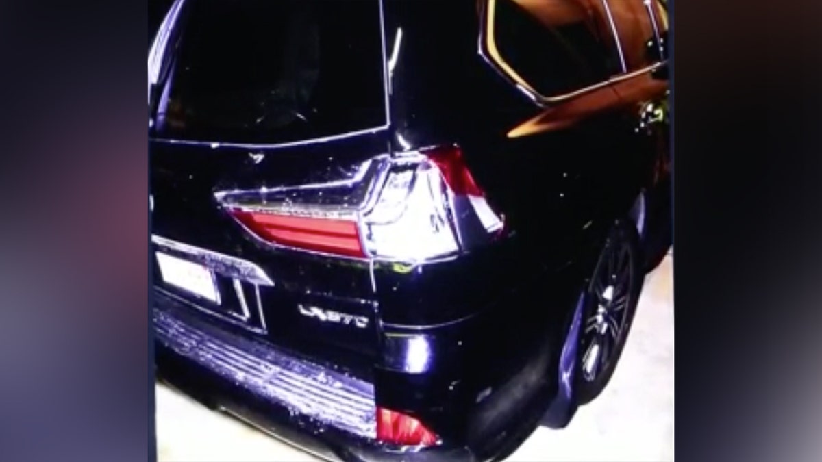 An evidence photo is shown during Karen Read's trial