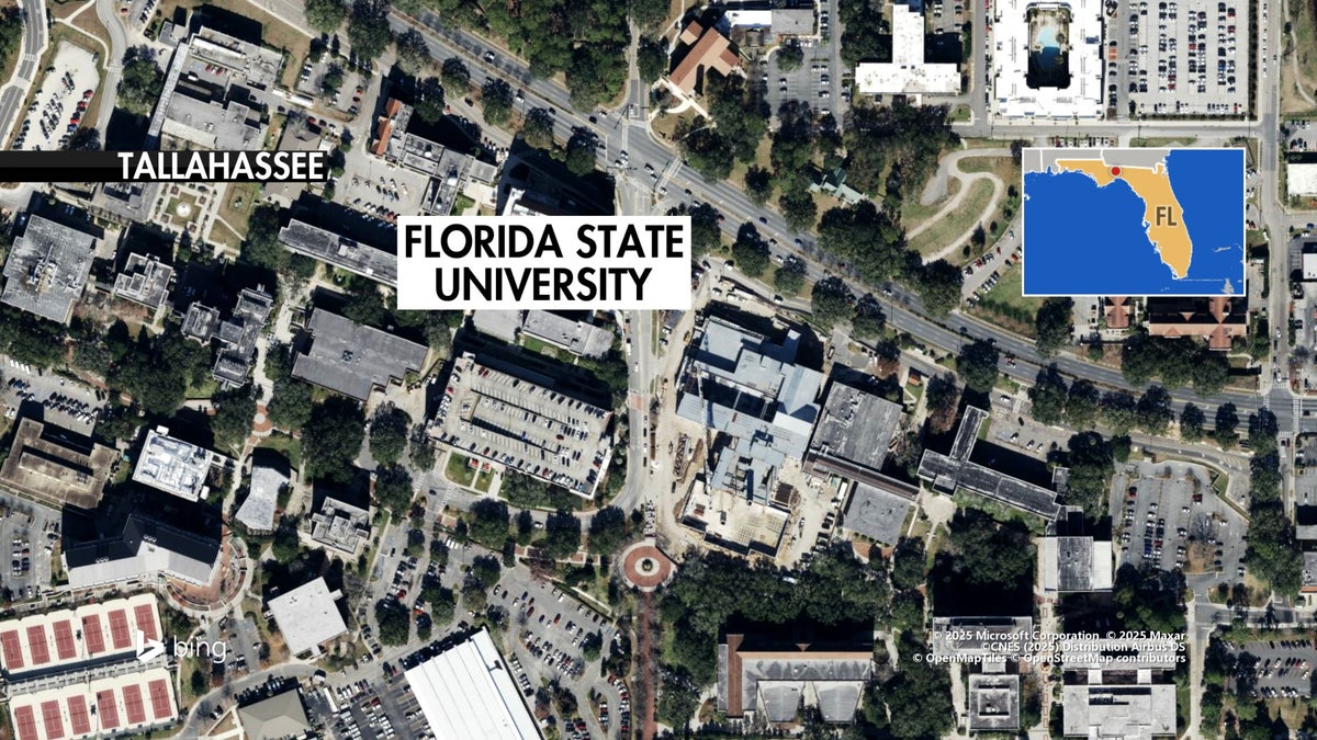 Map of FSU shooting