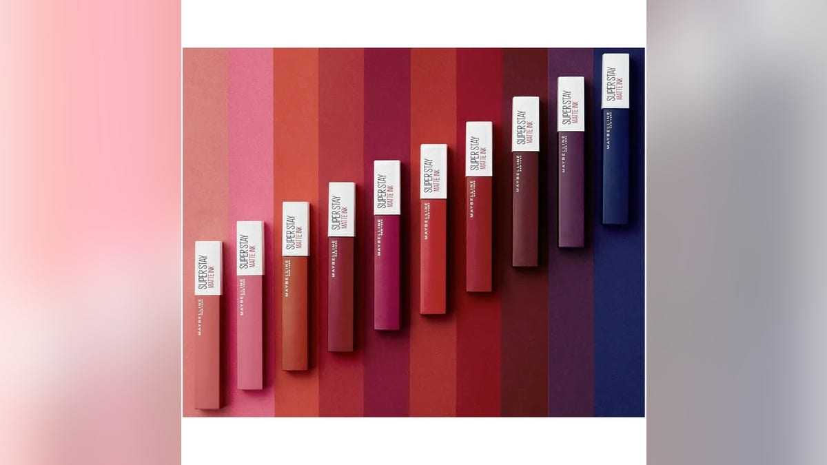 This long-lasting lipstick comes successful a assortment of shades.