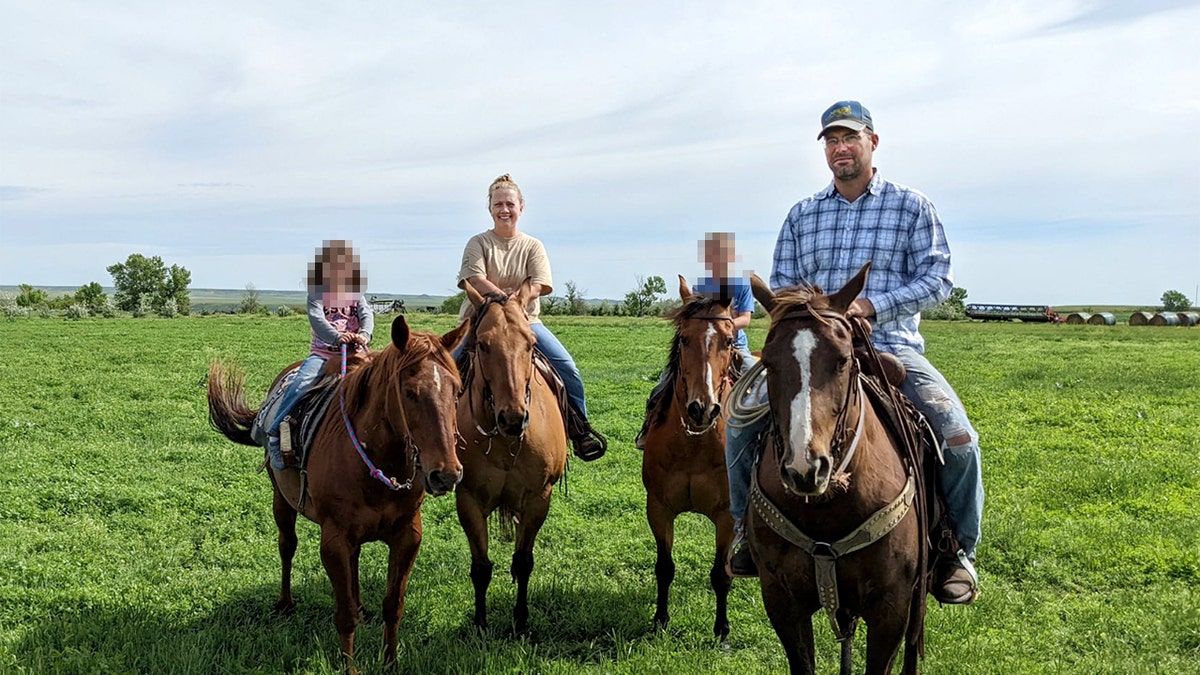 The Maude family, of Maude Hog and Cattle.