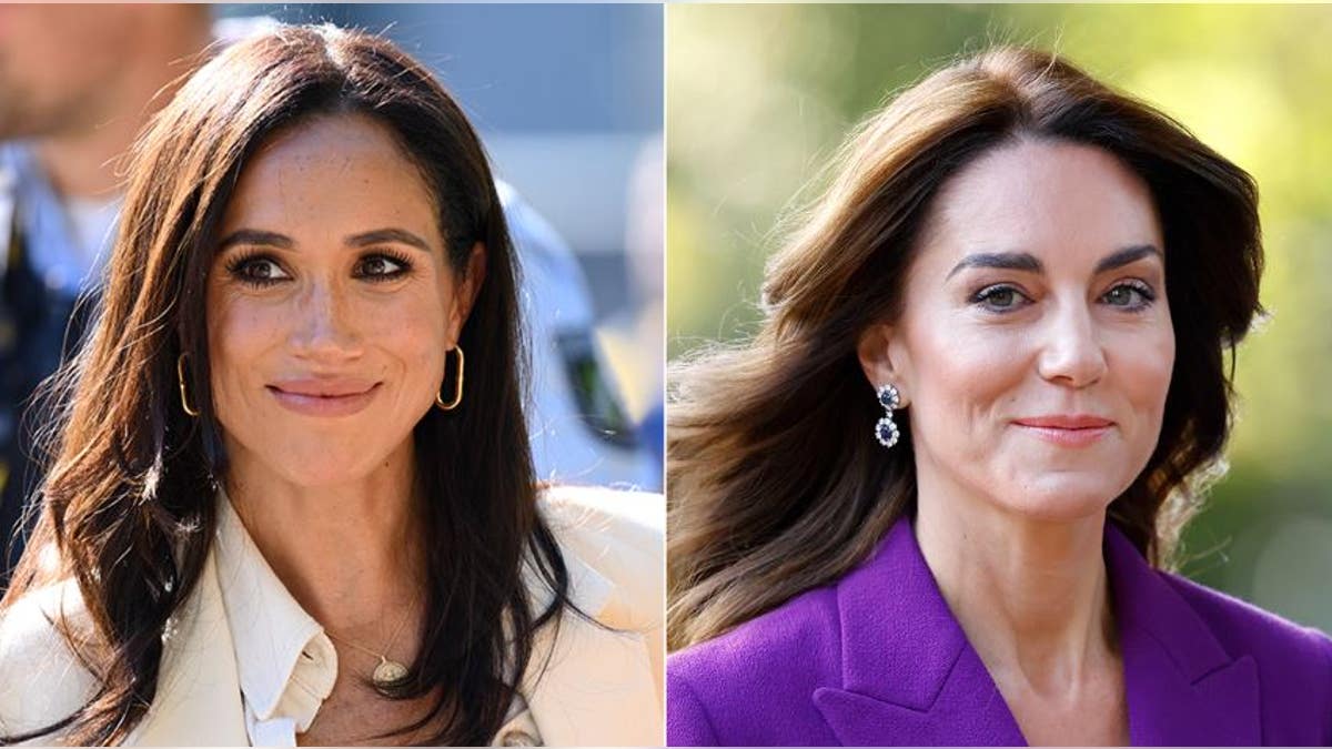 Split of Meghan Markle and Kate Middleton