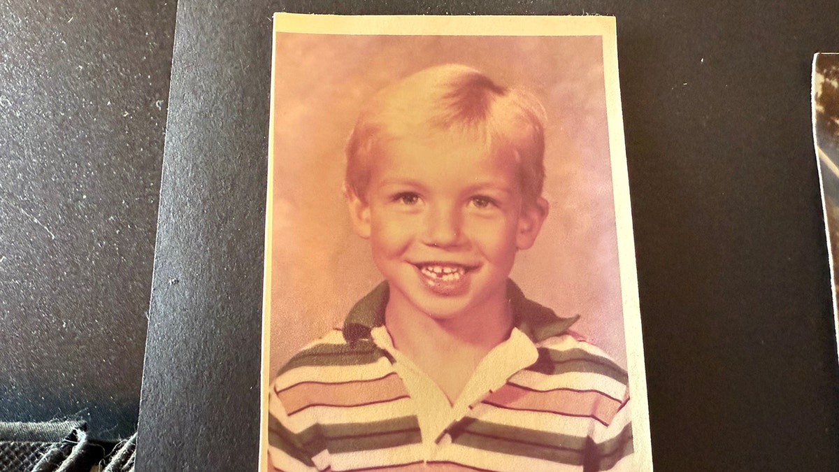 A photo of Joshua Sutter from his childhood.