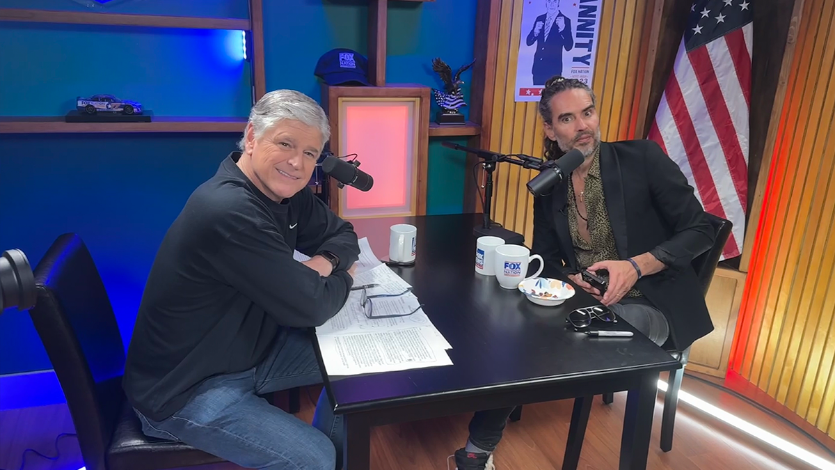 Russell Brand and Sean Hannity