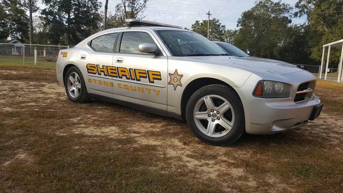 Stone County Sheriff’s Office cruiser in Stone County, Miss.