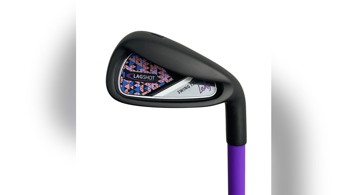 Helping mom improve her golf game with this coach.