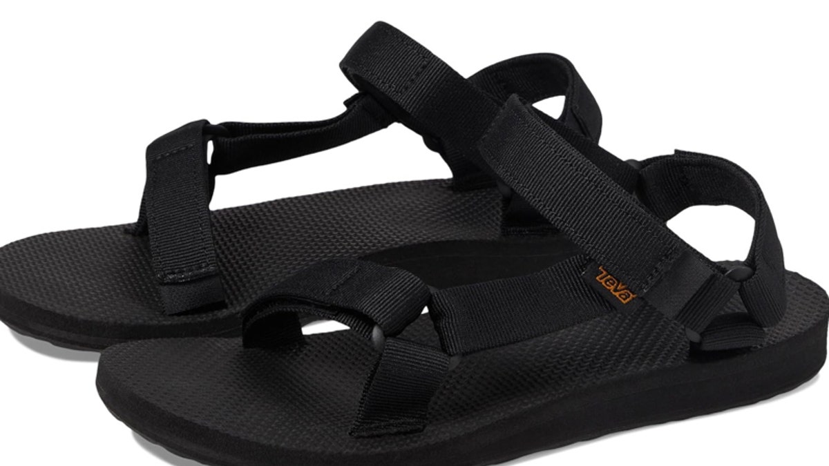 Teva's Original Universal sandals feature quick-drying straps and a cushioned EVA footbed, making them perfect for rugged outdoor activities.