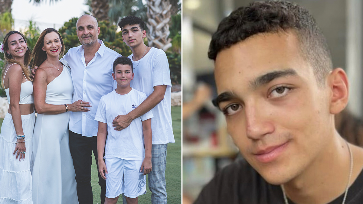 Edan Alexander and family