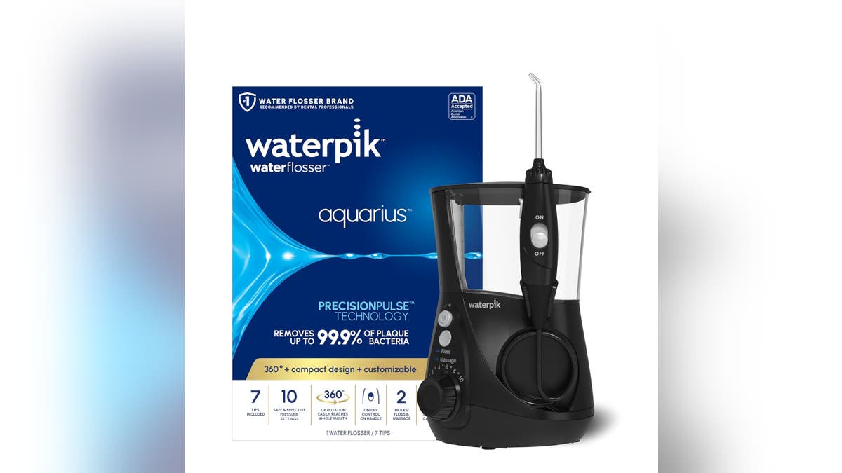 Try the Waterpik for health gums.