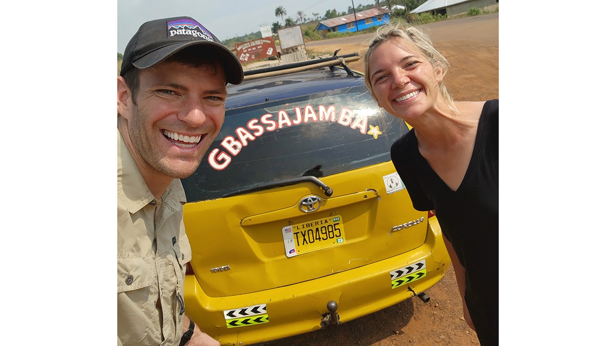 hudson and emily in west africa