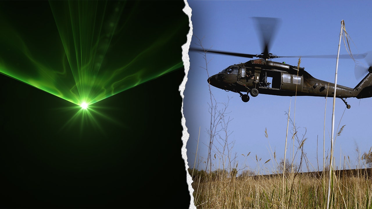 FAA investigating after 'green laser' flashed at Black Hawk