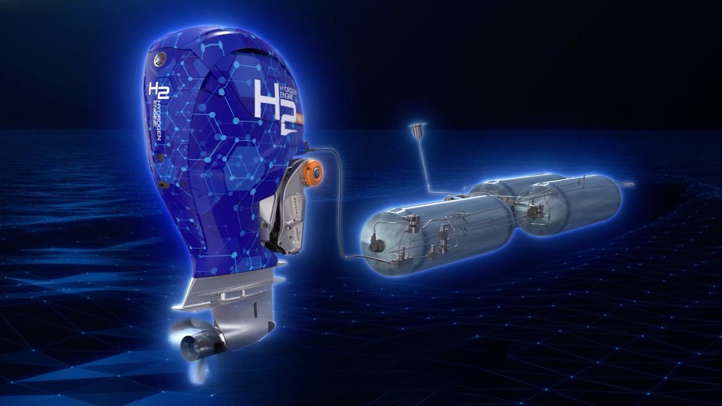 1 hydrogen outboard engine worlds first clean marine power