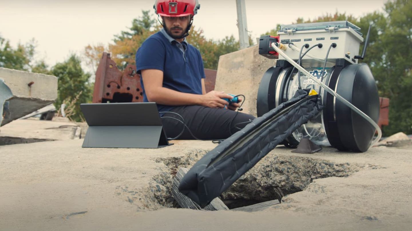 2 soft growing robot helps rescuers find survivors