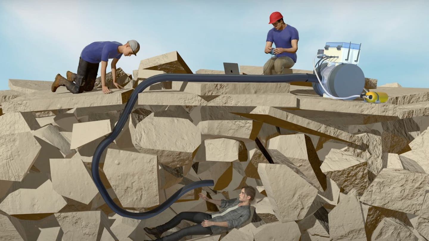 5 soft growing robot helps rescuers find survivors