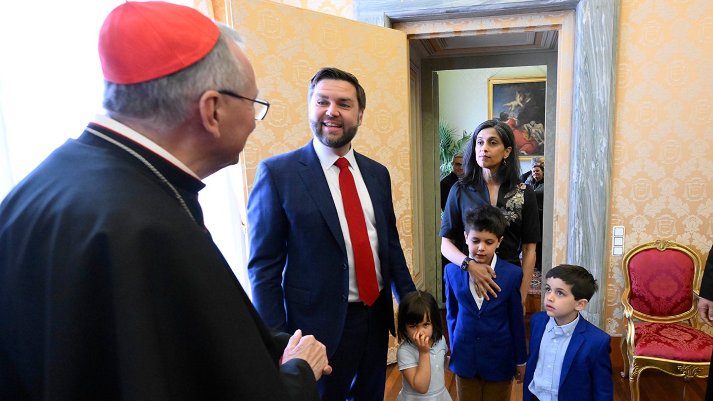 jd vance at vatican