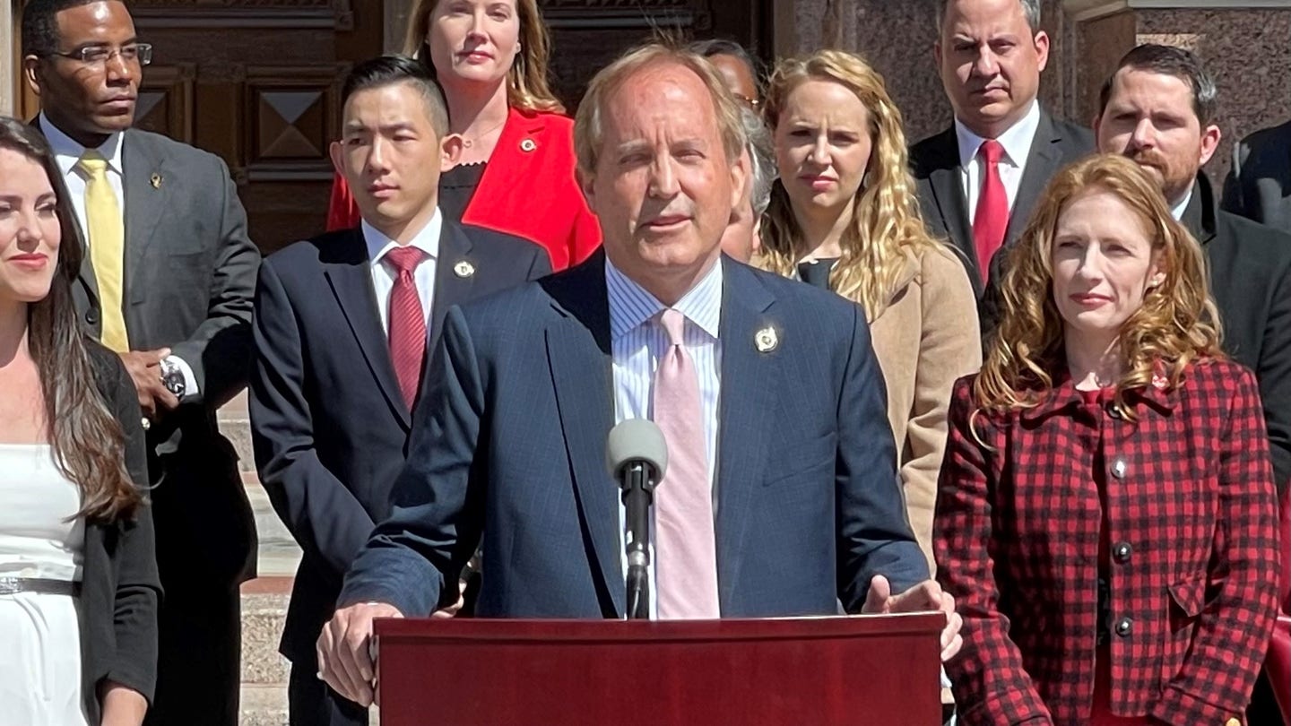 ken paxton autin tx feb. 28 2022