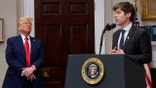 OpenAI CEO Sam Altman and President Donald Trump