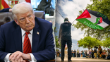 President Trump and campus encampment