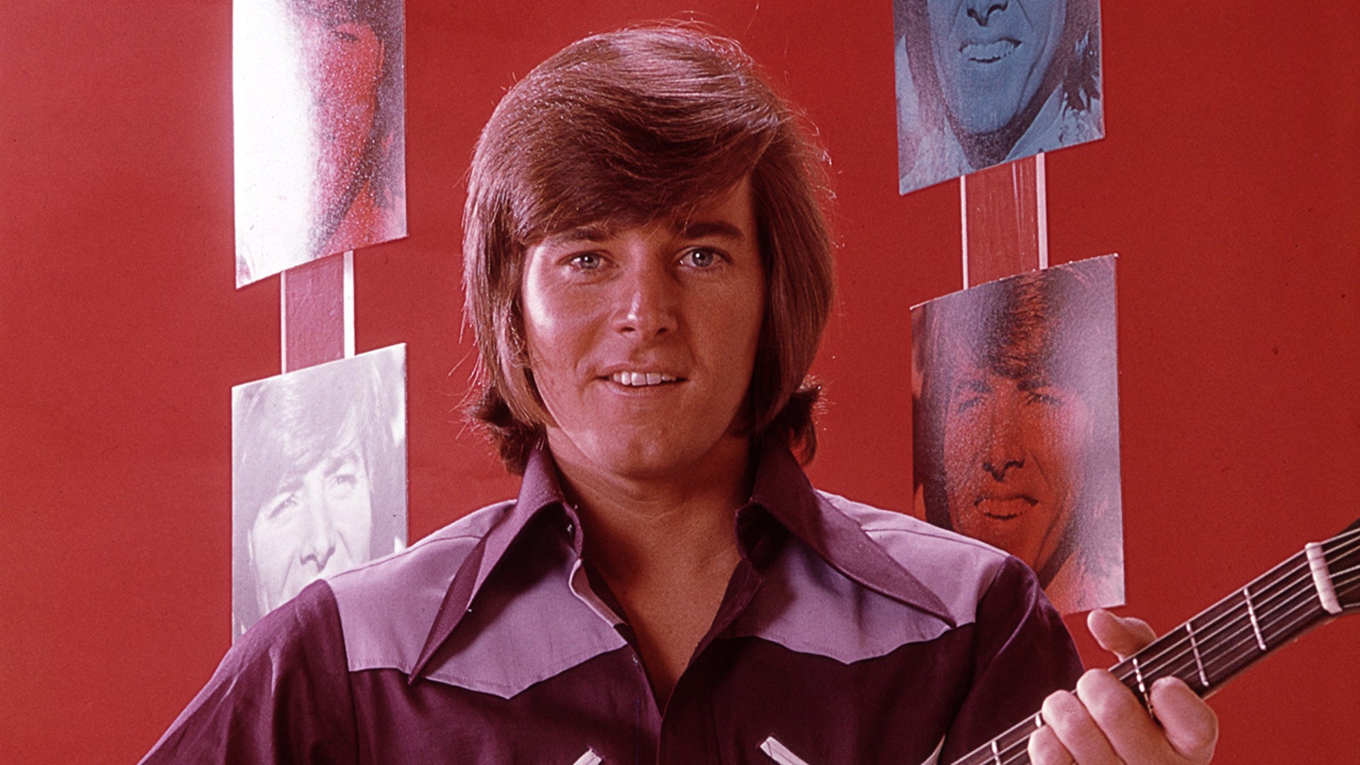 Close up of Bobby Sherman in the 1960s