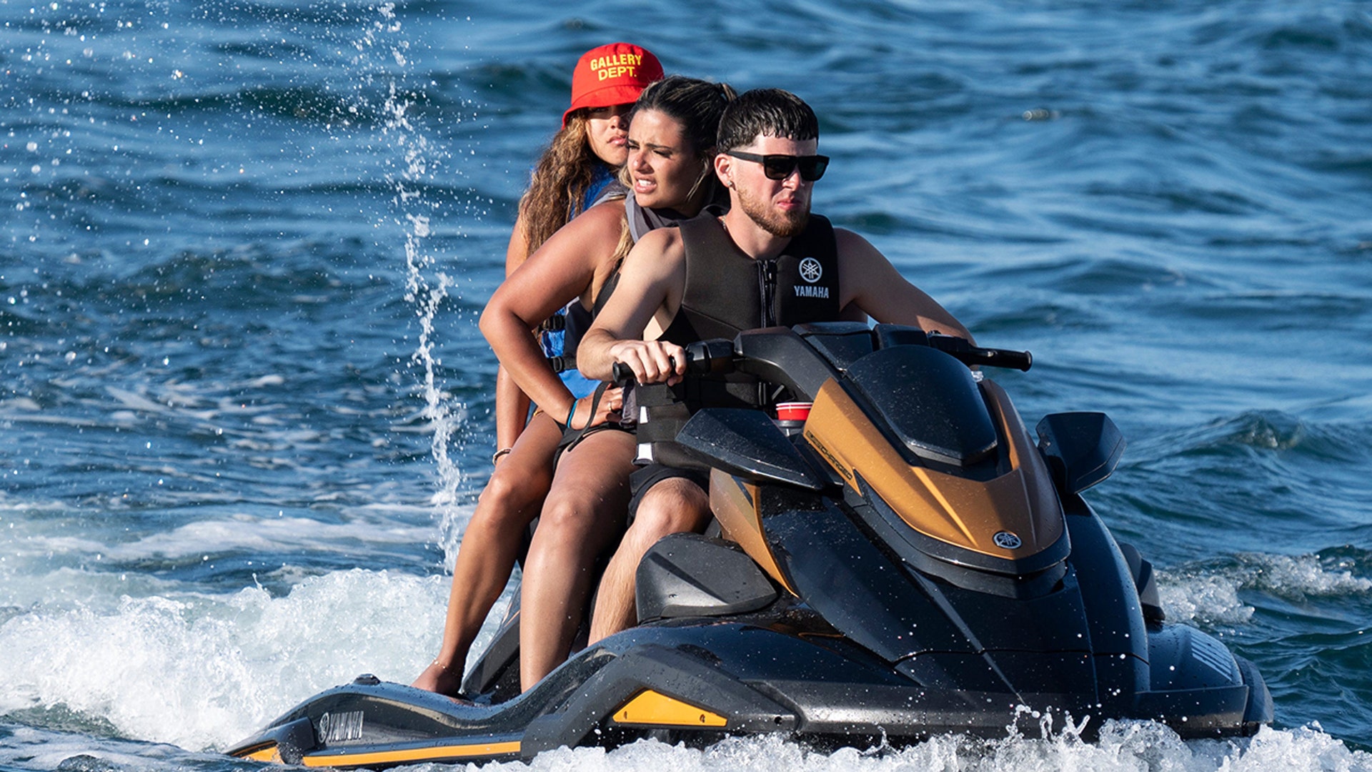 Spring breakers on the lake in Florida.