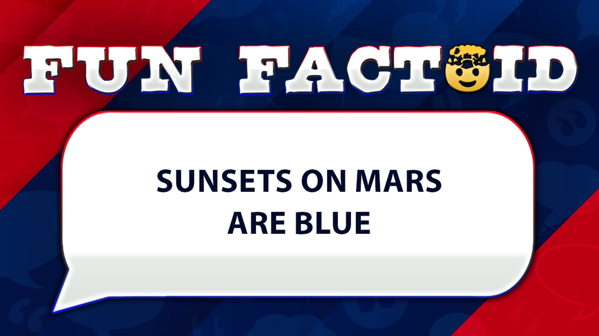 sunsets on mars are blue