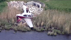 Small plane crashes while landing at Maryland airport; FAA investigating