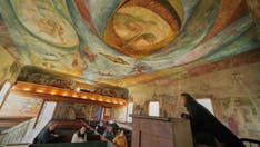 Secret 'Sistine Chapel' decked out with frescos in unlikely location