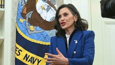 Gretchen Whitmer ribbed online for seeming to hide face in Oval Office