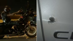 Florida biker caught on video in highway drive-by shooting