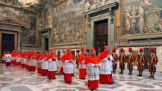 The College of Cardinals meet to elect the next pope. Who will it be?