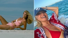 Christie Brinkley, 71, channels former Sports Illustrated Swim persona in red bikini