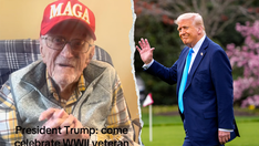 WWII vet turning 104 invites 'favorite president' Trump to celebration, and discusses his secret for long life