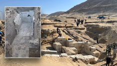 Archaeologists discover long-lost tomb of unknown pharaoh in Egypt