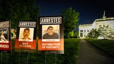 White House displays lawn signs highlighting illegal immigrant crime