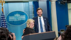 JD Vance honors his mother at White House for reaching 10 years sobriety
