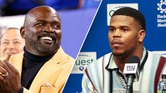 Giants' Abdul Carter denied No 56 by Hall of Famer Lawrence Taylor: 'Get another number'