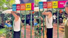 Restaurant offers food discount to 'skinny' customers who can squeeze through bars