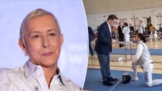 Tennis legend Martina Navratilova 'fuming' after female fencer punished for refusing to take on trans athlete