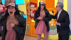 ‘The Price is Right’ player nearly experiences wardrobe malfunction on game show
